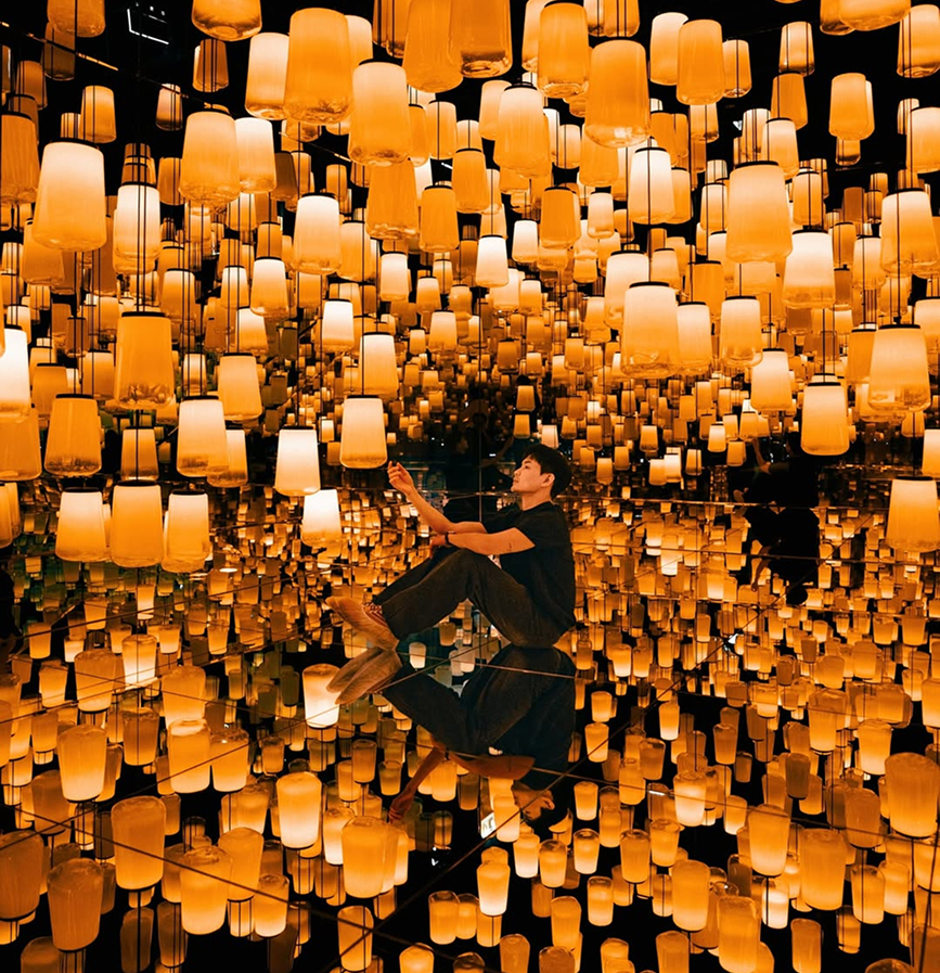 Virtual Sky Lantern (Nighttime)